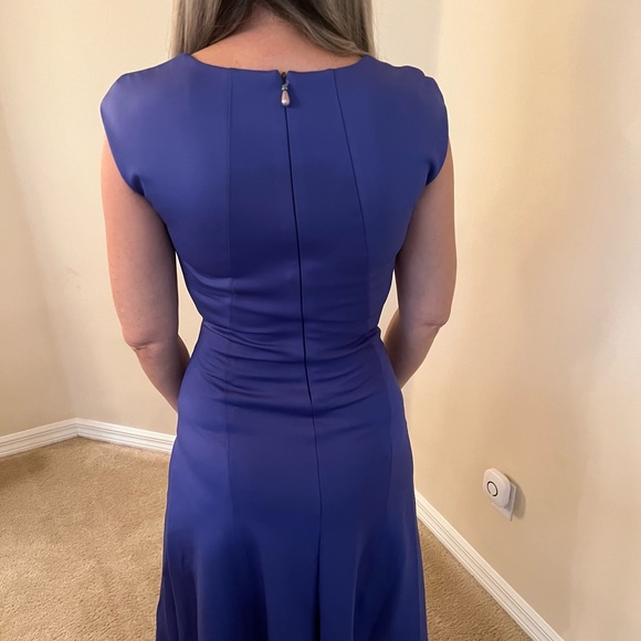 WHBM NWOT Blue Dress Size 2 - Picture 5 of 11